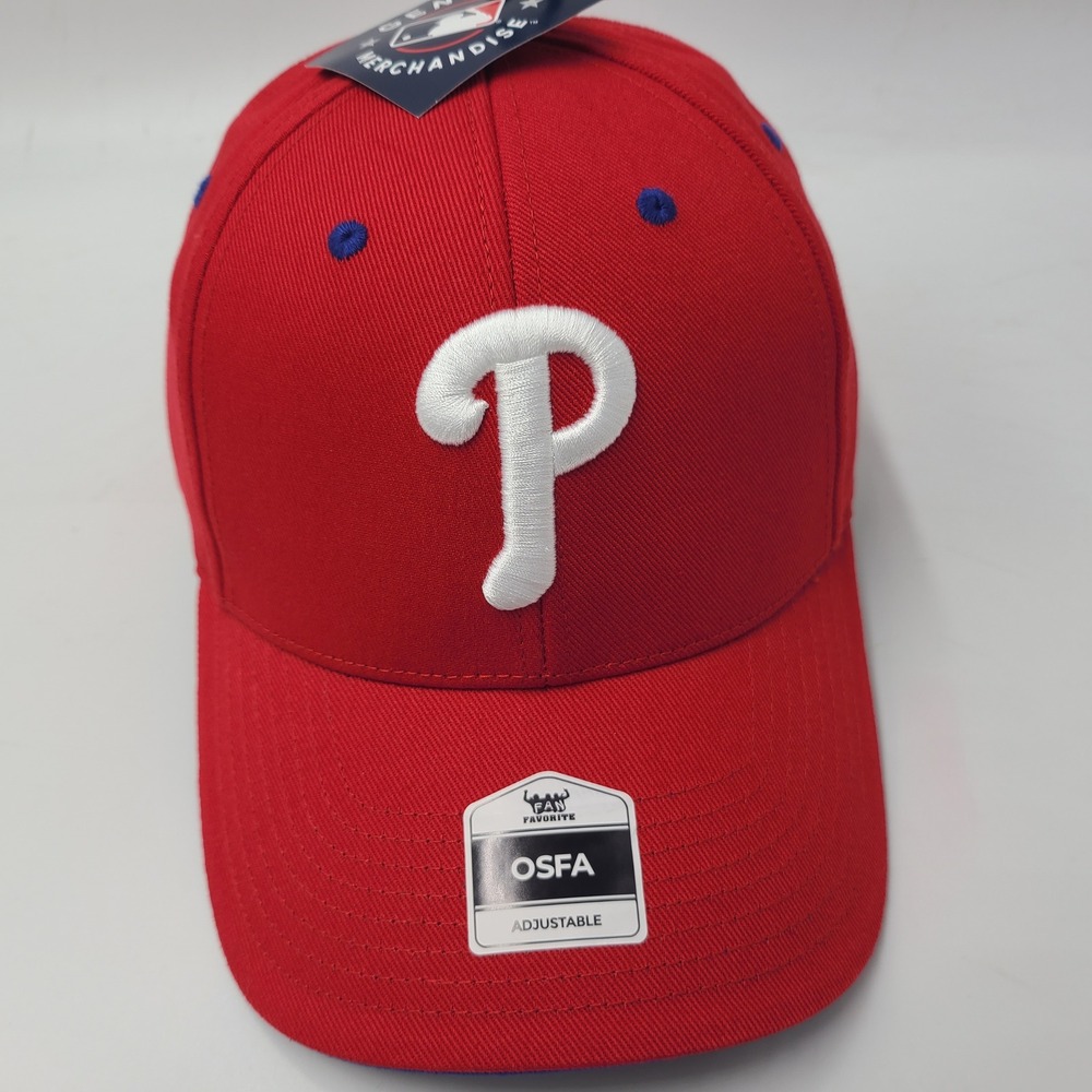 Philadelphia Phillies‎ Hat Adjustable Fan Favorite Red White Blue MLB Baseball